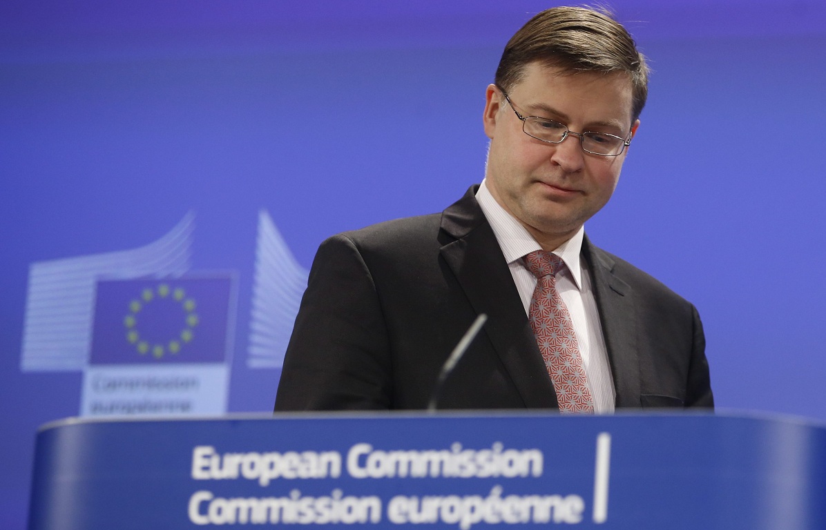 European Commission Vice-President in charge of the Euro and Social Dialogue Valdis Dombrovskis