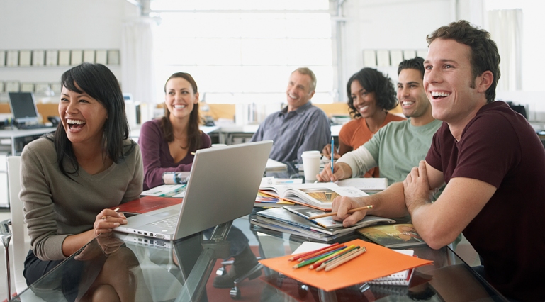 Designers in a meeting --- Image by © Laura Doss/Corbis