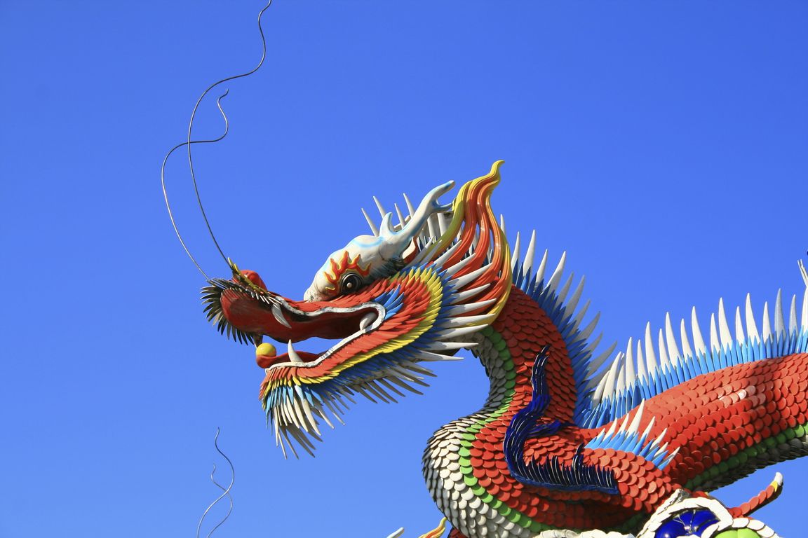 Китайский дракон в реальной жизни