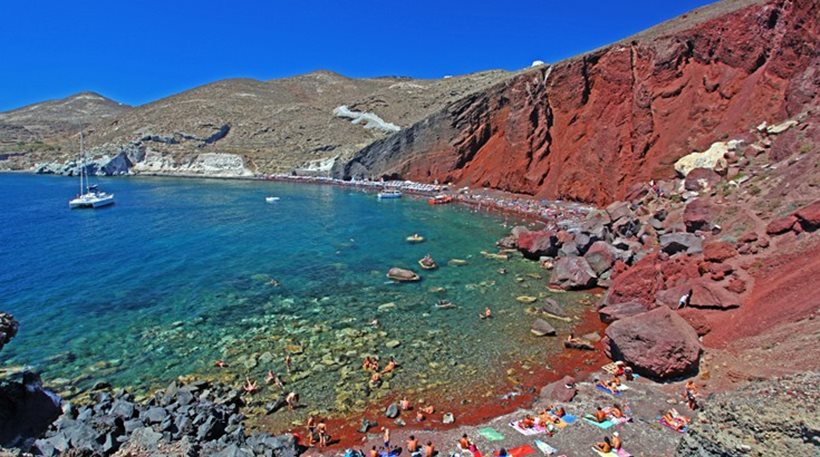 santorini paralia