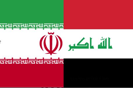 Iraq-Iran-Flag