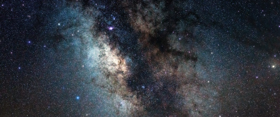 A large area of the summer night sky that crosses the center of the Milky Way galaxy.