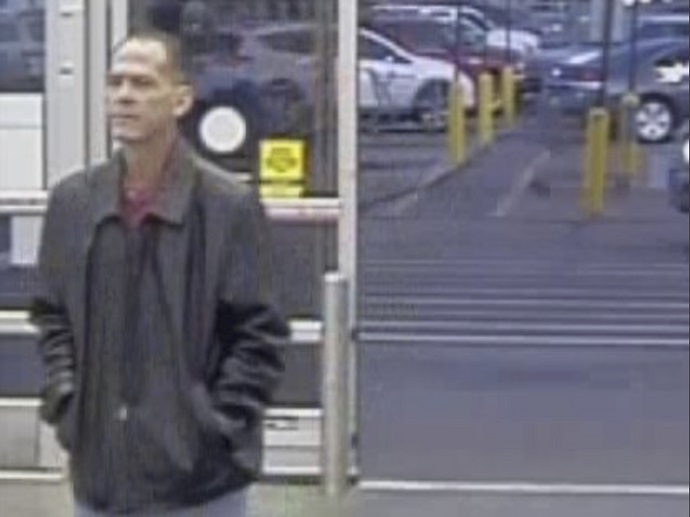 This Wednesday, Nov. 1, 2017, image released by the Thornton Police Department shows shooting suspect Scott Ostrem at a Walmart in Thornton, Colo. Colorado authorities identified Ostrema as the man who police say nonchalantly walked into the Walmart and immediately opened fire with a handgun, killing several. (Thornton Police Department via AP)