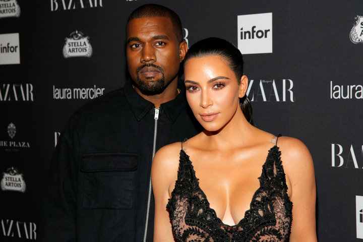 Kanye West and Kim Kardashian attend Harper's Bazaar's celebration of 'ICONS By Carine Roitfeld' at The Plaza Hotel during New York Fashion Week in Manhattan, New York, U.S., September 9, 2016.  REUTERS/Andrew Kelly