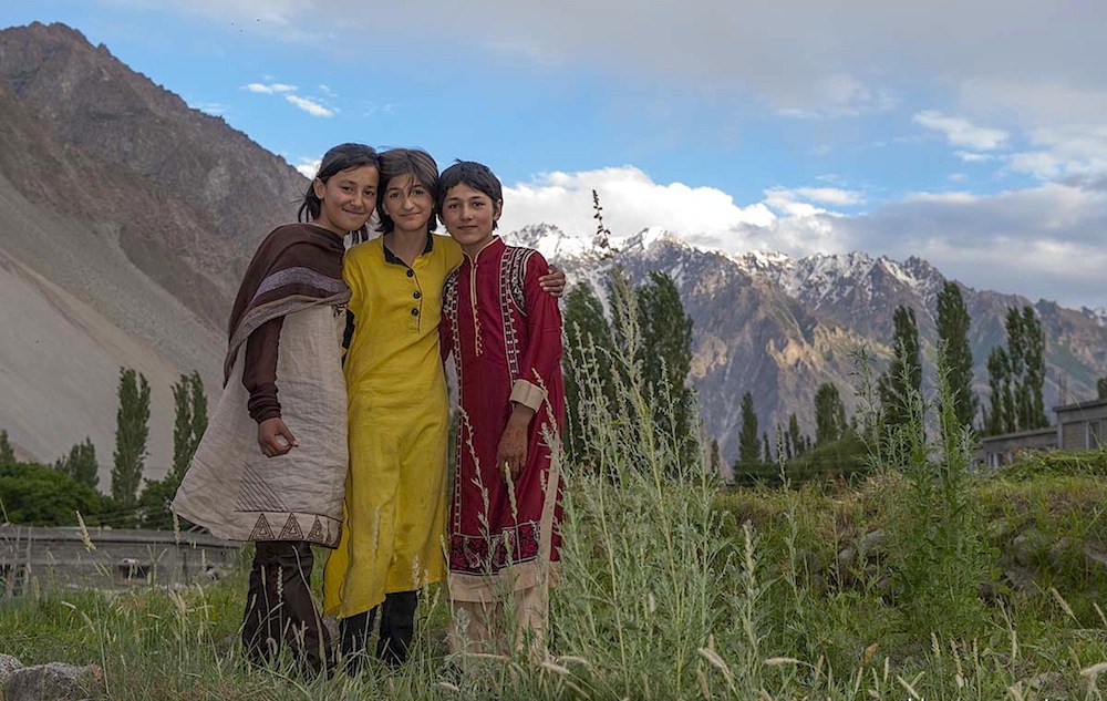 In and around Gulmit Village in the Upper Hunza Valley north of the Attabad Lake, Hunza Vallay, PAKISTAN