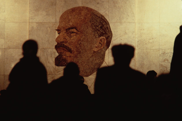 Shadows on Portrait of Lenin