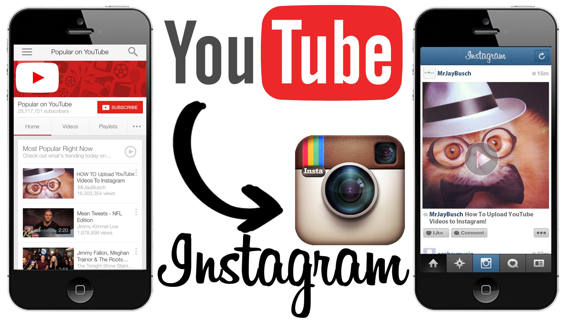 Youtube και Instagram