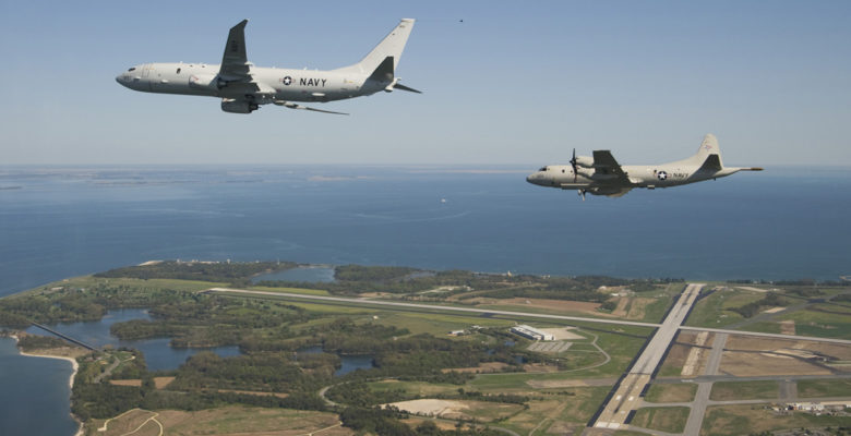 P-8A arrival to Naval Air Station Patuxent River