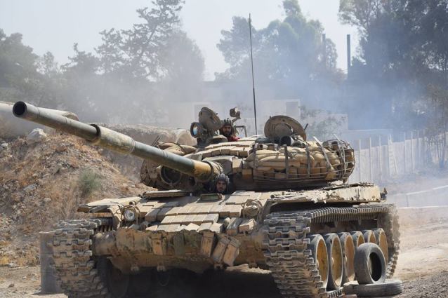 syrian-army-tank-in-east-damascus