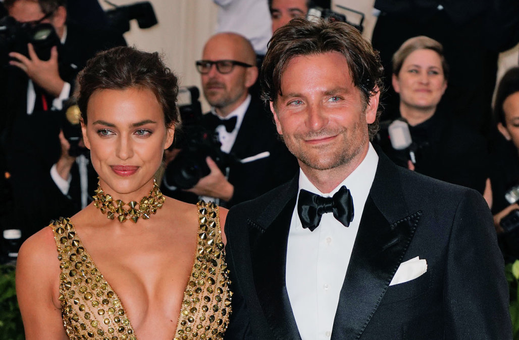 NEW YORK, NY - MAY 07:  Irina Shayk and Bradley Cooper at Metropolitan Museum of Art on May 7, 2018 in New York City.  (Photo by Jackson Lee/Getty Images)