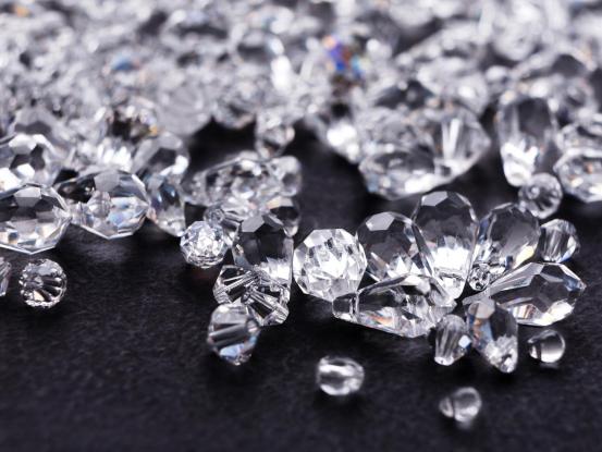 diamonds-black-background