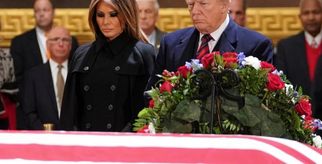 trump-bush-funeral-1