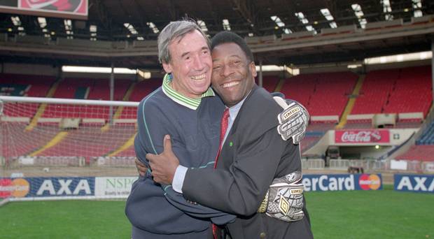 Gordon Banks Pele