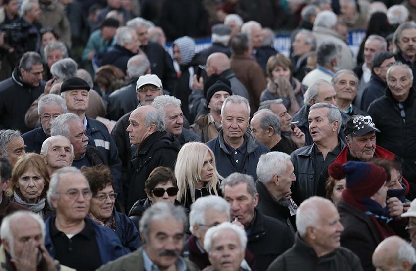 ΠΑΝΕΛΛΑΔΙΚΗ ΣΥΓΚΕΝΤΡΩΣΗ ΔΙΑΜΑΡΤΥΡΙΑΣ ΣΥΝΤΑΞΙΟΥΧΩΝ ΣΤΗΝ ΑΘΗΝΑ