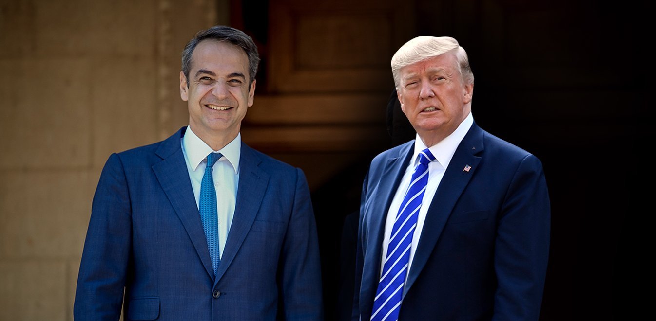 mitsotakis- trump