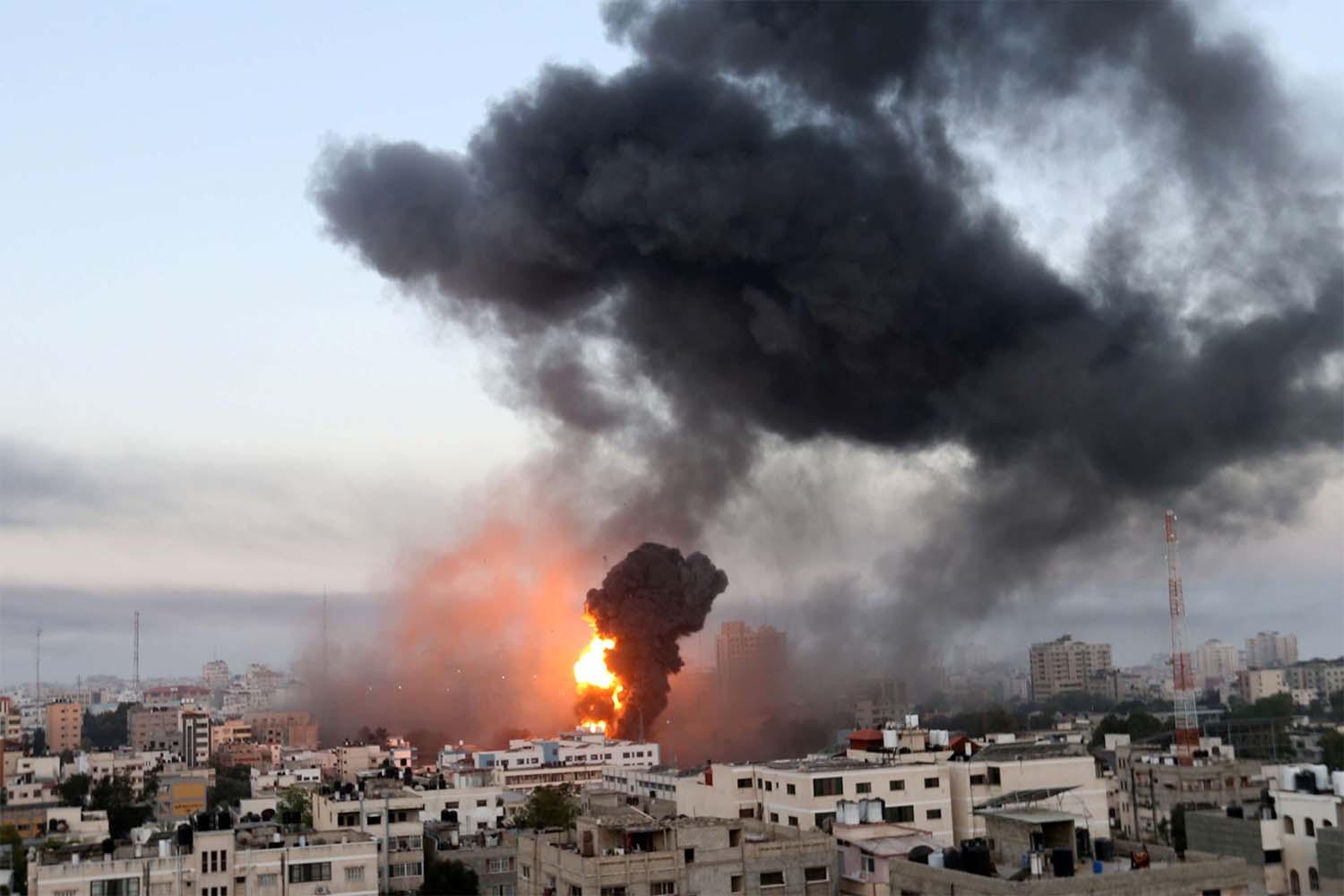 gaza bombing