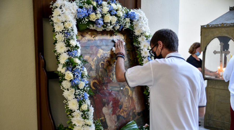 ΣΤΙΓΜΙΟΤΥΠΑ ΑΠΟ ΤΗΝ ΠΑΝΑΓΙΑ ΤΩΝ ΞΕΝΩΝ ΣΤΗΝ ΠΡΕΒΕΖΑ (EUROKINISSI/ΓΙΩΡΓΟΣ ΕΥΣΤΑΘΙΟΥ)