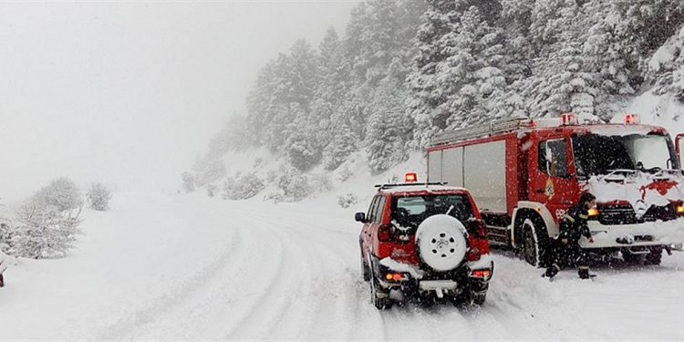 πυροσβεστικη χιονι