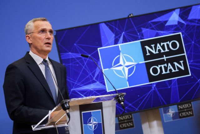 NATO Secretary-General Jens Stoltenberg speaks during a news conference following a NATO leaders virtual summit, after Russia launched a massive military operation against Ukraine, in Brussels, Belgium February 25, 2022. REUTERS/Yves Herman