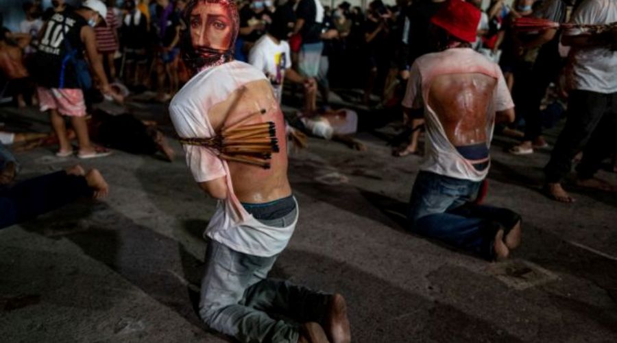 RELIGION-EASTER/PHILIPPINES-FLAGELLATION