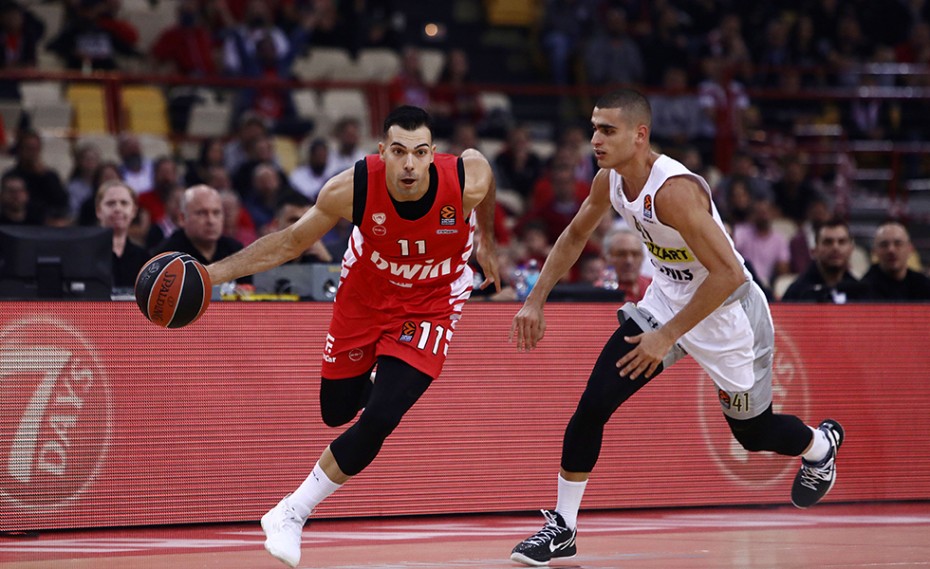 Ολυμπιακός - Παρτίζνα 87-58 - Κώστας Σλούκας