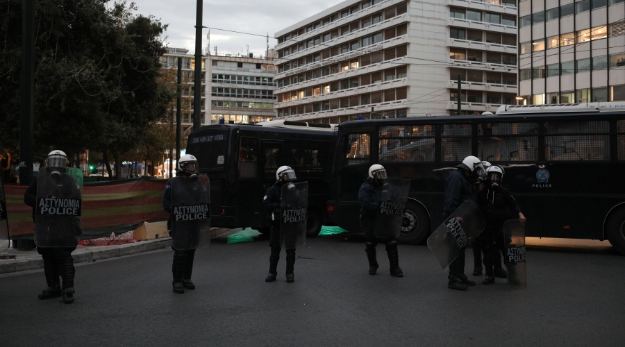 Πορεία για την 49η επέτειο από την εξέγερση του Πολυτεχνείου, Πέμπτη 17 Νοεμβρίου 2022.
(ΒΑΣΙΛΗΣ ΡΕΜΠΑΠΗΣ/EUROKINISSI)