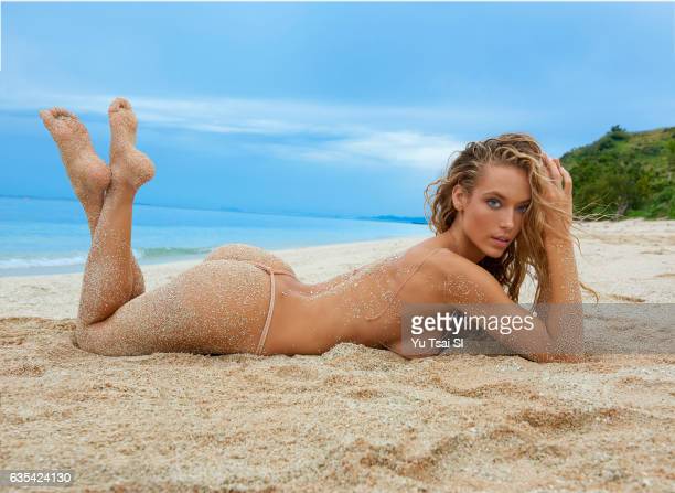 Swimsuit Issue 2017: Model Hannah Ferguson poses for the 2017 Sports Illustrated swimsuit issue on November 6, 2016 in Fiji. PUBLISHED IMAGE. CREDIT MUST READ: Yu Tsai/Sports Illustrated via Contour RA. (Photo by Yu Tsai/Sports Illustrated via Contour RA by Getty Images)