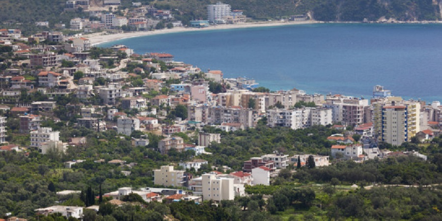 Himare (from Greek: ?e????a, Himarra, definite Albanian form: Himara) is a bilingual region and municipality along the Albanian Riviera in southern Albania and part of the District of Vlore. Apart from the town of Himare, the region consists of 7 other villages: Dhermi, Pilur, Kudhes, Qeparo, Vuno, Iljas, and Palase.