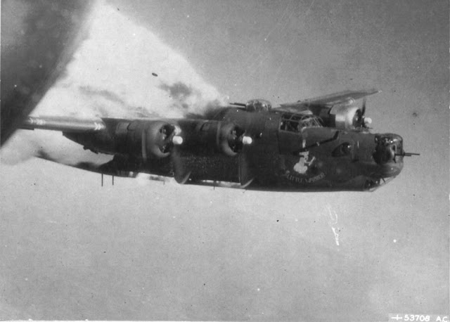 b-24-liberator-burning