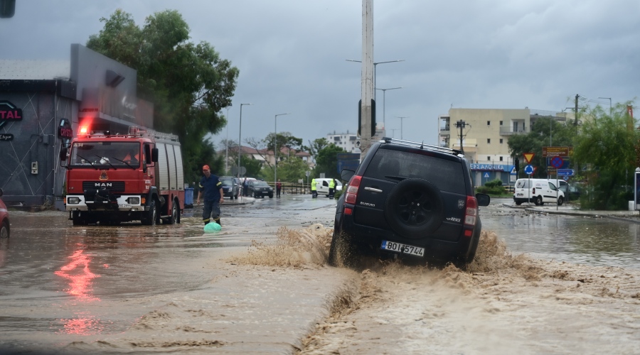 Καταστροφές στο Βόλο απο την κακοκαιρία.  Πέμπτη 7 Σεπτεμβρίου 2023  (ΜΙΧΑΛΗΣ ΚΑΡΑΓΙΑΝΝΗΣ / EUROKINISSI)