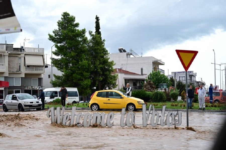 Καταστροφές στο Βόλο απο την κακοκαιρία. 2η Μέρα. Πέμπτη 7 Σεπτεμβρίου 2023 (ΑΝΤΩΝΗΣ ΝΙΚΟΛΟΠΟΥΛΟΣ / EUROKINISSI)