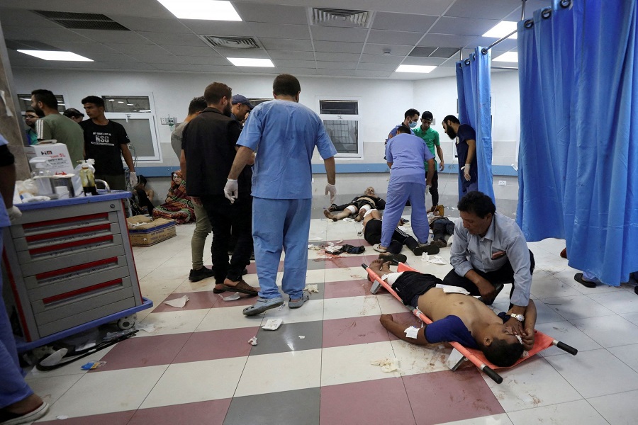 _ISRAEL-PALESTINIANS-GAZA-HOSPITAL