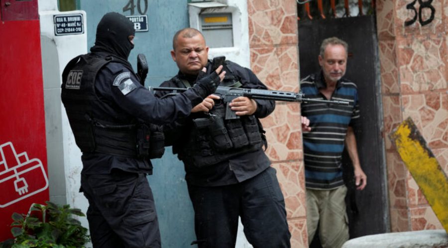 Brazil Rio Police Raids