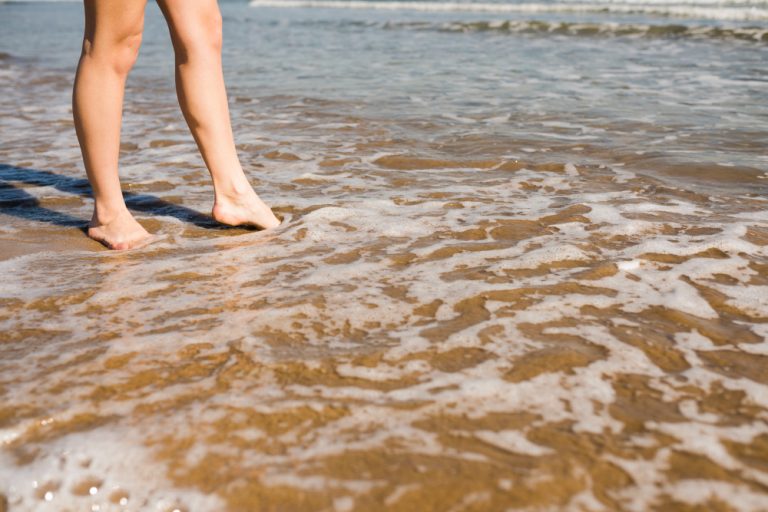 woman-s-bare-feet