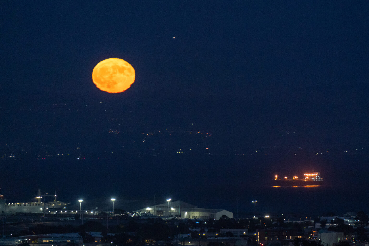 Rare Blue "Sturgeon" Supermoon Lights Up The Sky