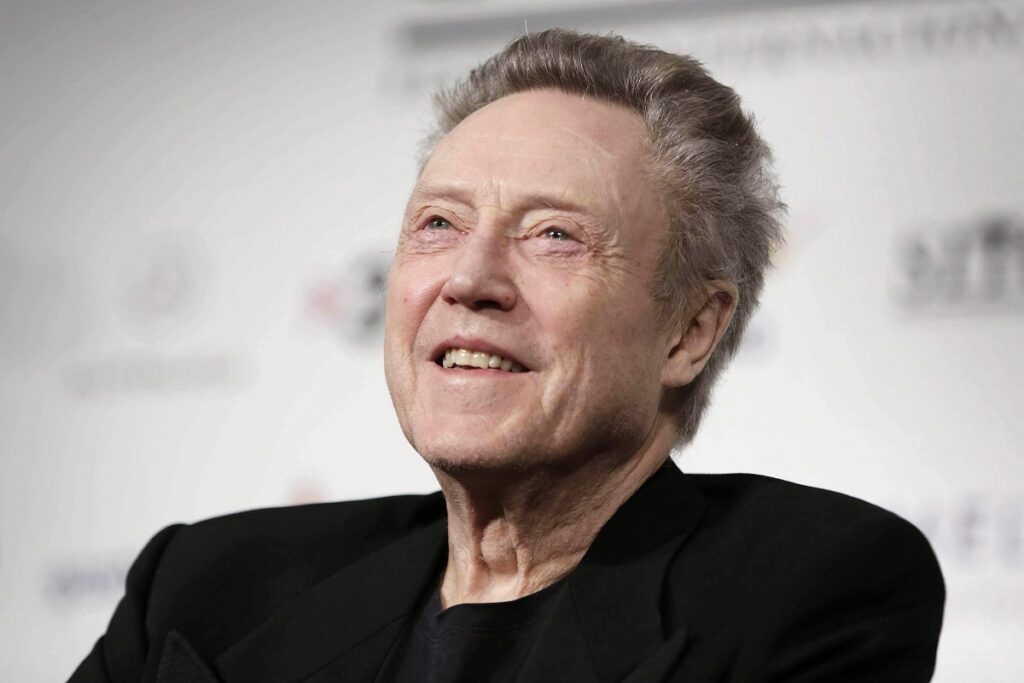 epa05583553 US actor Christopher Walken smiles during a press conference at the 49th Sitges International Fantastic Film Festival, in Sitges, Barcelona, Spain, 13 October 2016. Walken will receive the Honorary Award for his professional career at the festival that runs from 07 to 16 October.  EPA/SUSSANA SAEZ