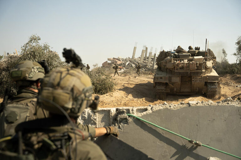 This handout picture released by the Israeli army on April 18, 2024 shows Israeli soldiers operating in the Gaza Strip amid continuing battles between Israel and the Palestinian militant group Hamas. (Photo by Israeli Army / AFP) / === RESTRICTED TO EDITORIAL USE - MANDATORY CREDIT "AFP PHOTO / Handout / Israeli Army' - NO MARKETING NO ADVERTISING CAMPAIGNS - DISTRIBUTED AS A SERVICE TO CLIENTS ==