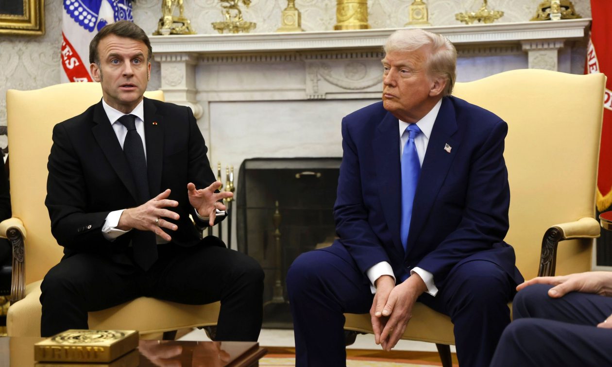 trump-macron